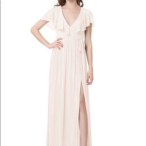 Blush Pink Bridesmaid Dress